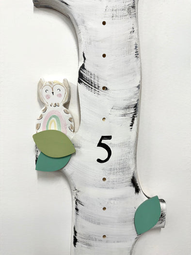 You're a Hoot Owl - Rainbow with Height markers